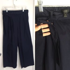 J. Crew 4Tall high waist, wide leg crops NWOT